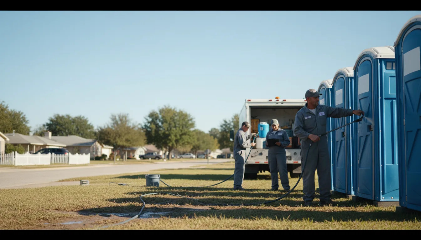 Long-Term Portable Toilet Rental in Yantis, TX near me